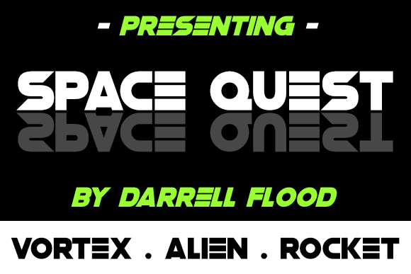 Space Quest font